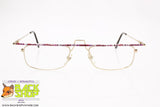 Vintage eyeglass frame mod. 165 8, space age futuristic geometric, New Old Stock 1980s