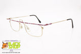 Vintage eyeglass frame mod. 165 8, space age futuristic geometric, New Old Stock 1980s