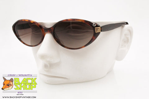 GIANFRANCO FERRE mod. GFF 490 08E Vintage Sunglasses oval, lettering letters, New Old Stock