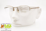 FINISSIMO mod. M 76 51 Vintage eyeglass frame half rimmed nylor, New Old Stock 1990s