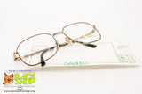 GALILEO MEU-F14 Men's eyeglasses frame, 24kt GEP gold plated, Vintage New Old Stock