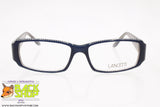 LANCETTI mod. LL221/S D947 Vintage eyeglass frame women blue, full strass perimeter, New Old Stock 1990s