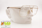 HILTON CLASS 006, Vintage luxury aviator frame eyeglass, 24KT gold plated,  New Old Stock