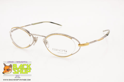 ESSENCE by DIACO 850 Made in France, Round designer eyeglass frame, Size 44[]19 135 , New Old Stock 90s