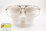 GALILEO mod. MEU-F13 Golden plated 24kt Aviator frame, 58[]14 140, New Old Stock 80s