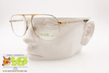 GALILEO mod. MEU-F13 Golden plated 24kt Aviator frame, 58[]14 140, New Old Stock 80s