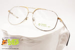 GALILEO mod. MEU-F13 Golden plated 24kt Aviator frame, 58[]14 140, New Old Stock 80s