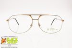 GALILEO mod. MEU-F13 Golden plated 24kt Aviator frame, 58[]14 140, New Old Stock 80s