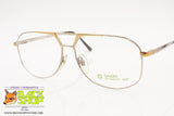 GALILEO mod. MEU-F13 Golden plated 24kt Aviator frame, 58[]14 140, New Old Stock 80s