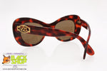 STUDIO LINE mod. 7002 10 Vintage Sunglasses inflated cat eye women, tortoise brown, New Old Stock 1980s