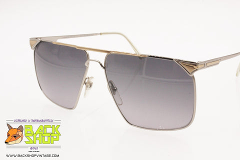 AMERICAN OPTICAL AOLITE 931, Sunglasses aviator massive style, Silver-Golden, New Old Stock