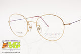 ORGANIX by DIACO 802 Made in Japan, Round eyeglass frame unisex, Gold & Rainbow, New Old Stock