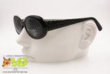 LA PERLA mod. SPE016 Black Women's Sunglasses, graven arms, New Old Stock