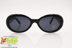 LA PERLA mod. SPE016 Black Women's Sunglasses, graven arms, New Old Stock