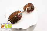 FENDISSIME by FENDI SFE003 Rare 90s Sunglasses, Printed texture monkey lenses, Deadstock