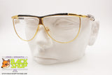 SAFILO mod. LINEA 228 Vintage 80s eyeglass frame, Half moon lenses, New Old Stock