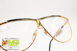 SAFILO mod. LINEA 228 Vintage 80s eyeglass frame, Half moon lenses, New Old Stock