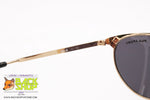 FILA SPORT Vintage Sunglasses aviator pilot men, golden & gunmetal reflective, Deadstock defects