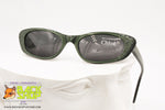 CHLOE' Lunettes mod. 10S 142 Vintage Sunglasses cat eye green black strass engraved, New Old Stock 1990s