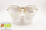 TRUSSARDI ACTION ATR 2 Vintage semi-round frame golden/yellow gunmetal, New Old Stock