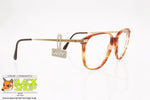 L'AMY mod. BRICE 1027 Vintage eyeglass frame brown tortoise & golden, New Old Stock 1980s