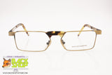 AUGUSTO VALENTINI mod. 230 Aged golden and havana Vintage frame glasses, New Old Stock 1980s