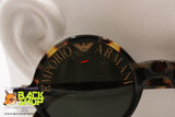 EMPORIO ARMANI mod. 523-S 053 Vintage Sunglasses, round circle show off lenses, New Old Stock 1990s