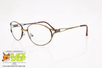 SUNOPTIC mod. 156A-N Oval eyeglass frame, golden aged & tortoise, New Old Stock