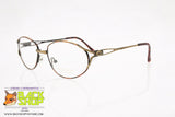 SUNOPTIC mod. 156A-N Oval eyeglass frame, golden aged & tortoise, New Old Stock