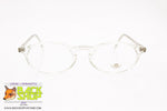 ROLLING mod. 134 075 Vintage eyeglass frame clear/transparent frame oval, New Old Stock 1990s
