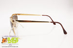 CRISTELLE mod. CR 155 made in Italy, Golden reflective sunglasses, Vintage New Old Stock 1990s