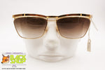 CRISTELLE mod. CR 155 made in Italy, Golden reflective sunglasses, Vintage New Old Stock 1990s