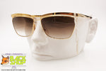 CRISTELLE mod. CR 155 made in Italy, Golden reflective sunglasses, Vintage New Old Stock 1990s