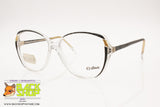 PIAVE OPTIK mod. 1087 Vintage women's eyeglass frame, semi-rounded, stainded effect, New Old Stock 1980s