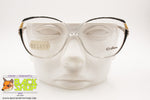 PIAVE OPTIK mod. 1087 Vintage women's eyeglass frame, semi-rounded, stainded effect, New Old Stock 1980s