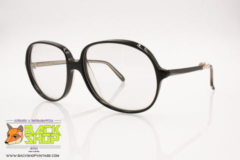 RATTI mod. 0567 Vintage 1960s black frame with tridimensional rims effect, New Old Stock