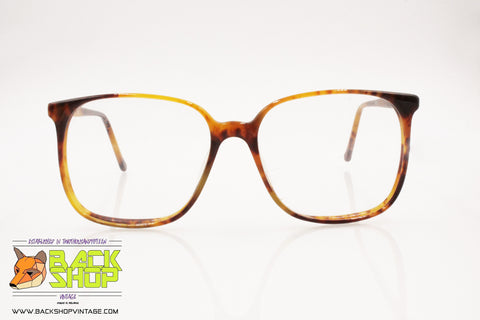 GAMBINI mod. 30 Vintage oversize squared eyeglass frame, New Old Stock 80s