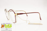 NINA RICCI Paris mod. 160-NOPB Vintage rare women's eyeglass semi round, New Old Stock 1970s