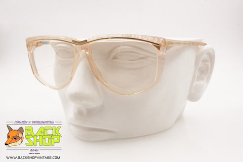 RODENSTOCK Lifestyle 7021, Vintage glasses frame, Half lunettes lenses traslucent color, New Old Stock