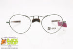 O-SIX GLASSES mod. 050 000 Vintage eyeglass frame round, hype unique design, New Old Stock 1990s