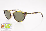 GALILEO mod. WAFER-02 6424 Vintage sunglasses women, violet & yellow dappled, New Old Stock 1990s