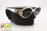 KENN SCOTT mod. 8083-3 Vintage Sunglasses white, Deadstock defects