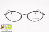 LES COPAINS mod. LC 297 F06 Vintage women eyeglass frame, oval blue metallized, New Old Stock 1990s