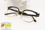 REGIA mod. 114 Hand Made Italian frame eyeglass, Clubmaster deep blue, New Old Stock 1970s