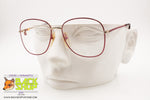 EQUIPE VISTA mod. Regina Round women eyeglass frame, Red cherry rims, New Old Stock 1980s