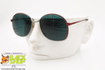 APOLLO OPTIK mod. 20241, Vintage Sunglasses grey & red metallized, New Old Stock 1980s