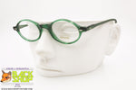 FOVES mod. 193/44 Vintage eyeglass frame oval rims green, Italian brand, New Old Stock 1980s