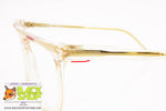 MODESIGN made in Italy, Vintage flat top frame glasses women, New Old Stock 1980s