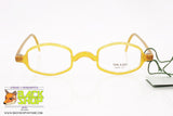 GALILEO mod. ARCHIVIO P4 5286 Vintage eyeglass frame hexagonal yellow, New Old Stock 1990s