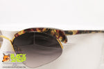 O-SIX mod. 016 262 Vintage Sunglasses women, pop design nylor lenses, inlaid pattern, New Old Stock 1990s